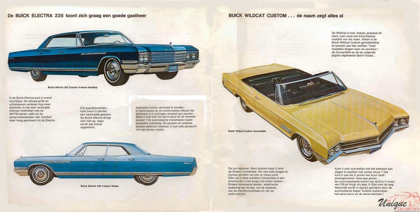 1966 Buick Netherlands Brochure Page 4